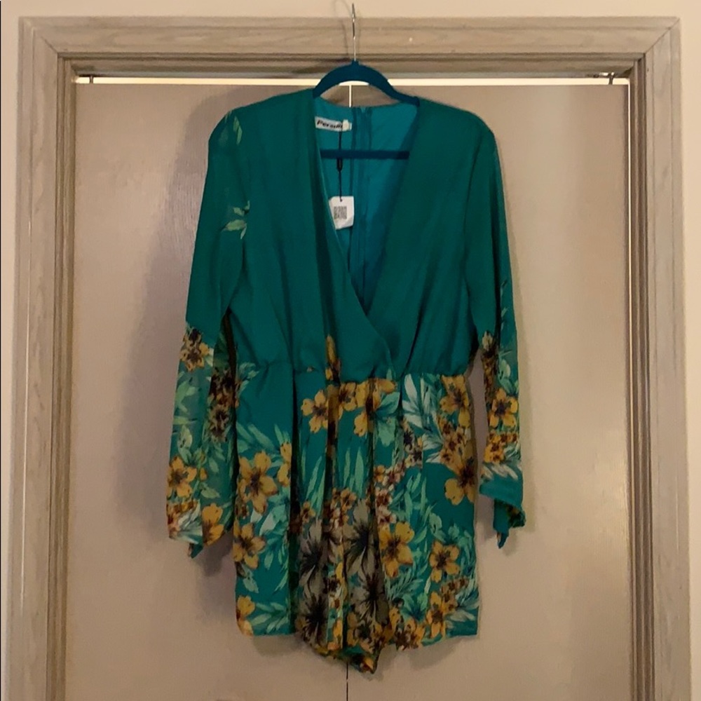 Long sleeve romper